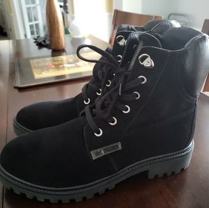 Love Moschino Lace up Boots